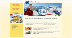 Desktop Screenshot of haus-enzian.com